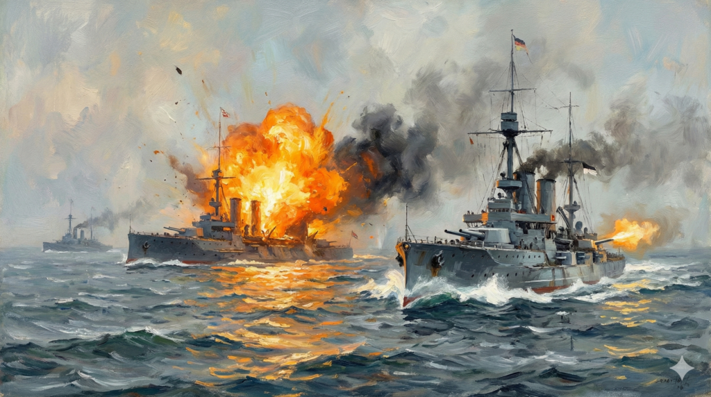 《速度的代价》（The Price of Speed）。印象派模糊的笔触隐喻了旧时代（贝蒂的骑士精神）在现代工业暴力（Siegfried 的工程学）面前的脆弱与消散。